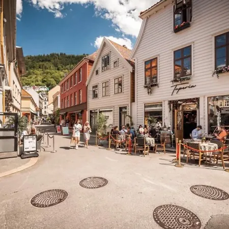 ヴィラ Nyrenovert Bergenshus Med Sjel I Stille Og Vakker Gagate, Midt I Hjertet Av Sentrum ベルゲン