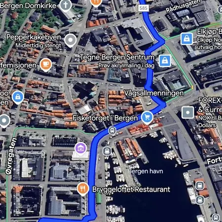Nyrenovert Bergenshus Med Sjel I Stille Og Vakker Gagate, Midt I Hjertet Av Sentrum Villa Bergen