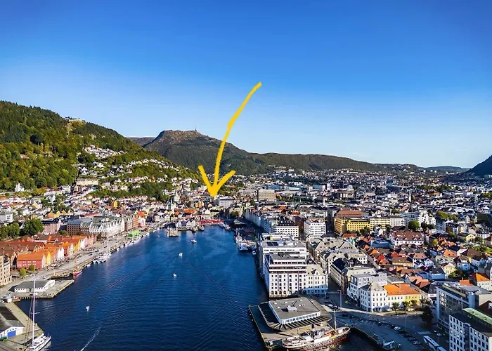Willa Varmt Og Hjemmekoselig Bergenshus Med 2 - I Rolig Smau I Hjertet Av